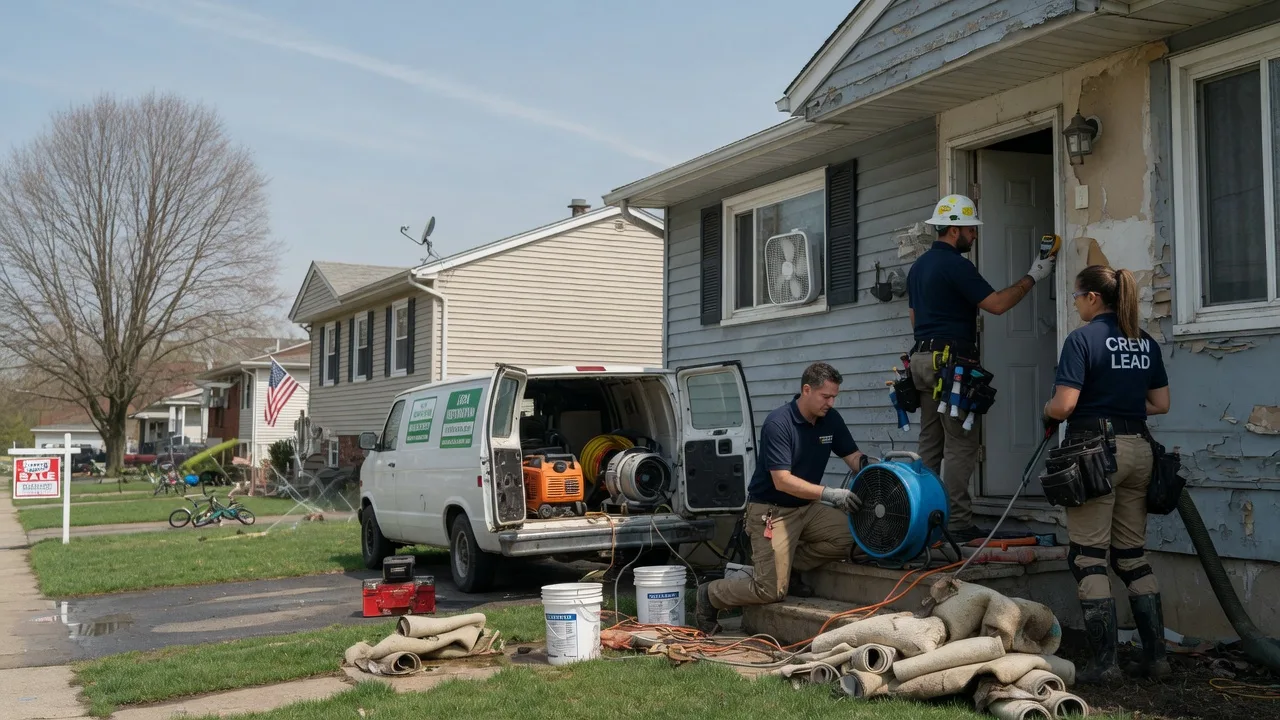Flood Cleanup in Mattawan, MI near me