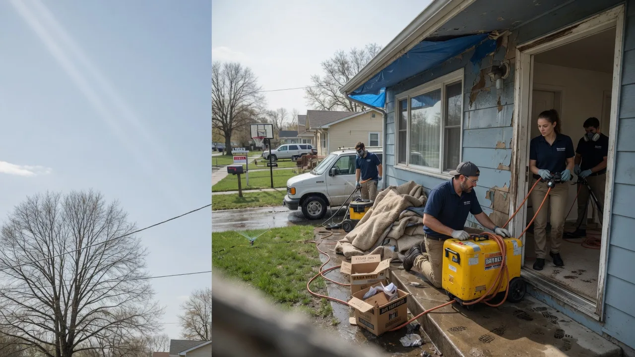 Basement Flood Cleanup in Mattawan, MI near me